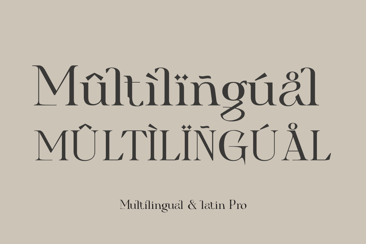 Cigra - Stylist Serif With Ligature, a Sans Serif Font by Identy Studio (Photo 6 of 18)