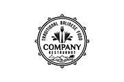 Champak Flower Fork Restaurant logo, a Branding & Logo Template by Atlantis X Nurman Arbai (Thumbnail 2 of 2)