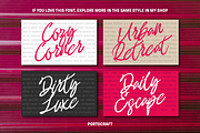 Sabrinha Jhonatan Brush Scipt, a Script Font by Portocraft (Thumbnail 4 of 10)
