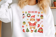 Christmas Doodles Heart Cute PNG, an Illustration by SinaCreation (Thumbnail 4 of 6)