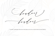 Month Glade - Calligraphy Font, a Script Font by Sronstudio (Thumbnail 9 of 13)