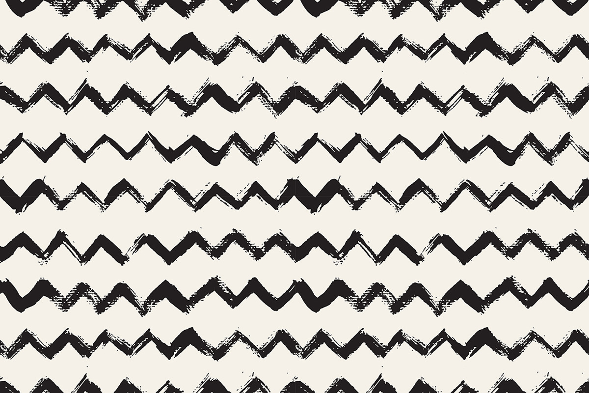 Hipster Seamless Patterns Set 1, a Pattern Graphic by Curly_Pat (Photo 6 of 7)