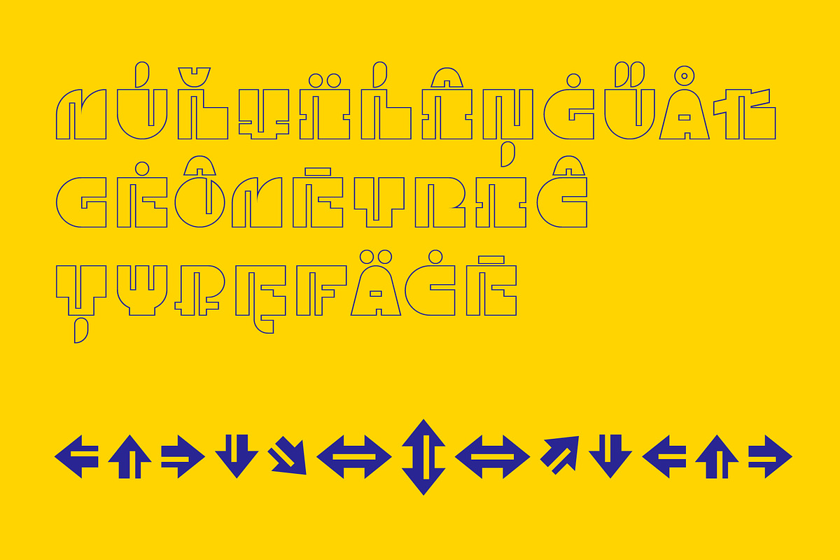 SK Paragrapher — Heavy Modern Font, a Font by Shriftovik Type Foundry (Photo 9 of 10)