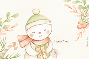 Baby's First Christmas, an Animal Illustration by Flora+Bear (Thumbnail 4 of 4)