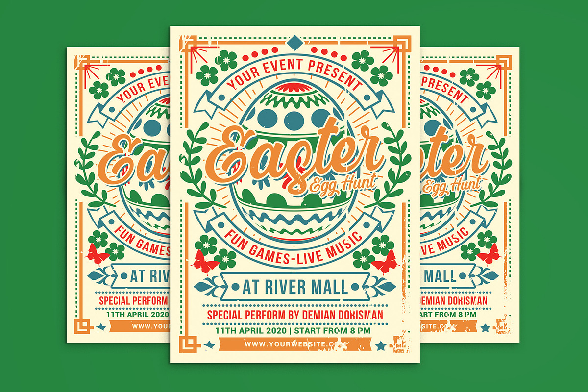 Easter Egg Hunt, a Flyer Template by Muhamad Iqbal hidayat (Photo 1 of 4)