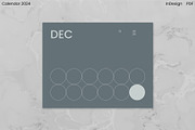Minimalist Calendar 2024 (InDesign), an Object Graphic by Kessens (Thumbnail 26 of 28)