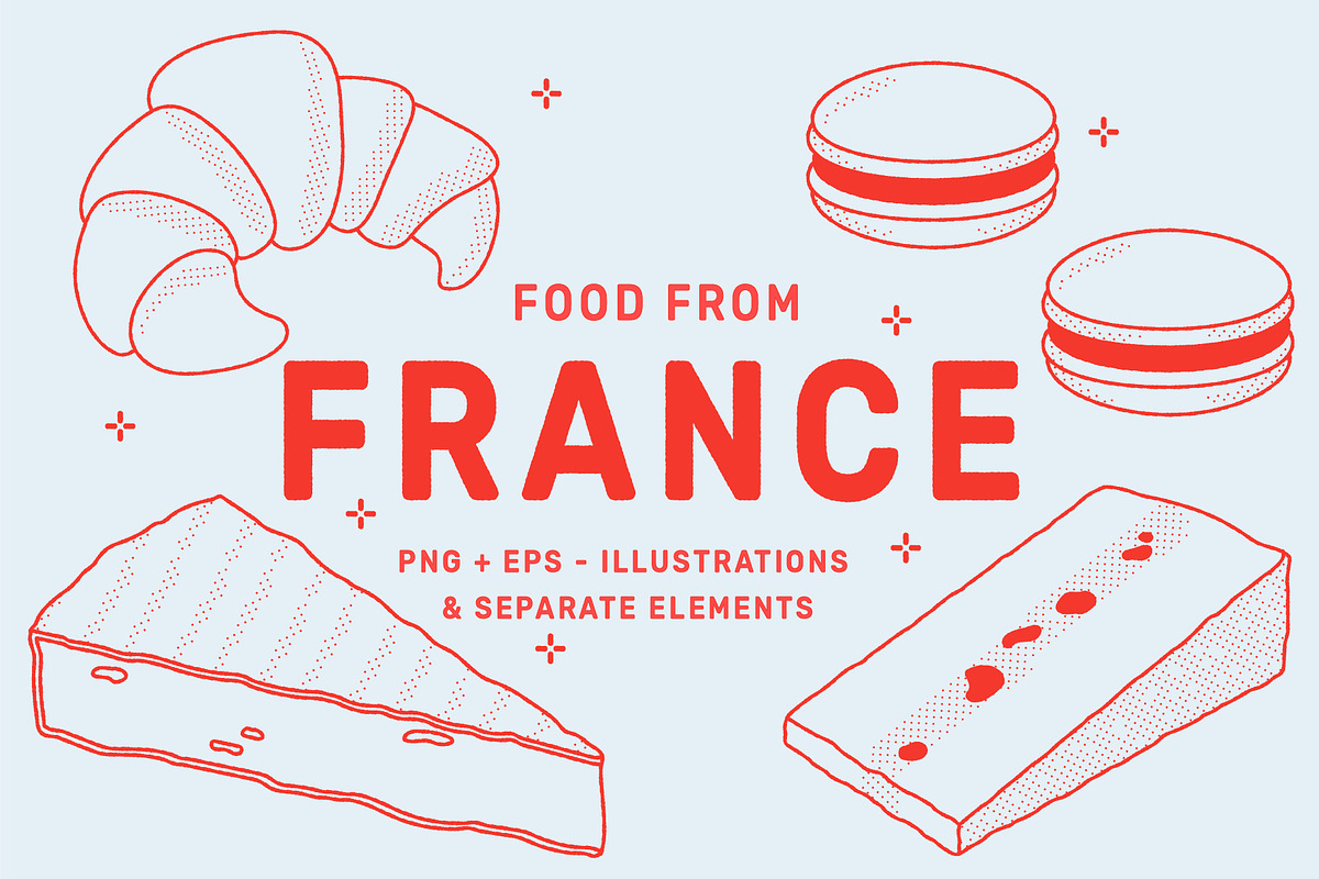 Food Illustration Vector Bundle, a Food Illustration by TheFoodAtlas (Photo 12 of 26)