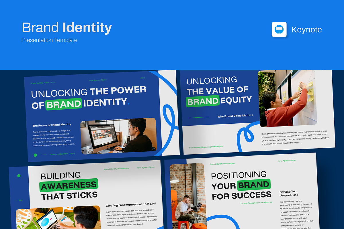 Brand Identity Keynote, a Presentation Template by Bilicube Studio (Photo 1 of 5)