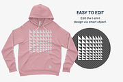 Bella Canvas 3719 Hoodie Mockups, a Hoody Mockup by GraphicHero (Thumbnail 4 of 9)