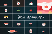 Sushi Animations for DaVinci Resolve, a Templates & Theme by 2dfx (Thumbnail 1 of 2)