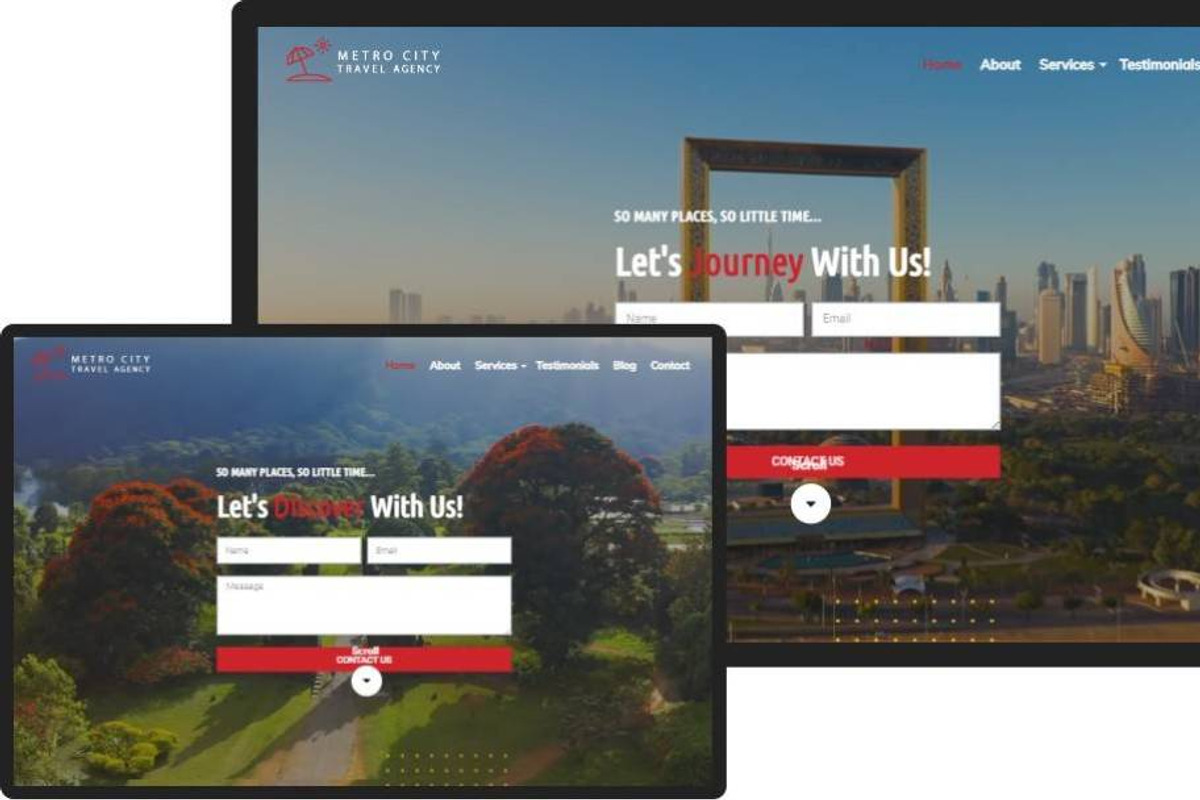 Travel Agency WordPress Theme, a WordPress Template by Your Theme Shop (Photo 6 of 6)