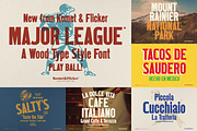 The Complete Rustic Fonts Collection, a Sans Serif Font by Komet & Flicker (Thumbnail 8 of 18)