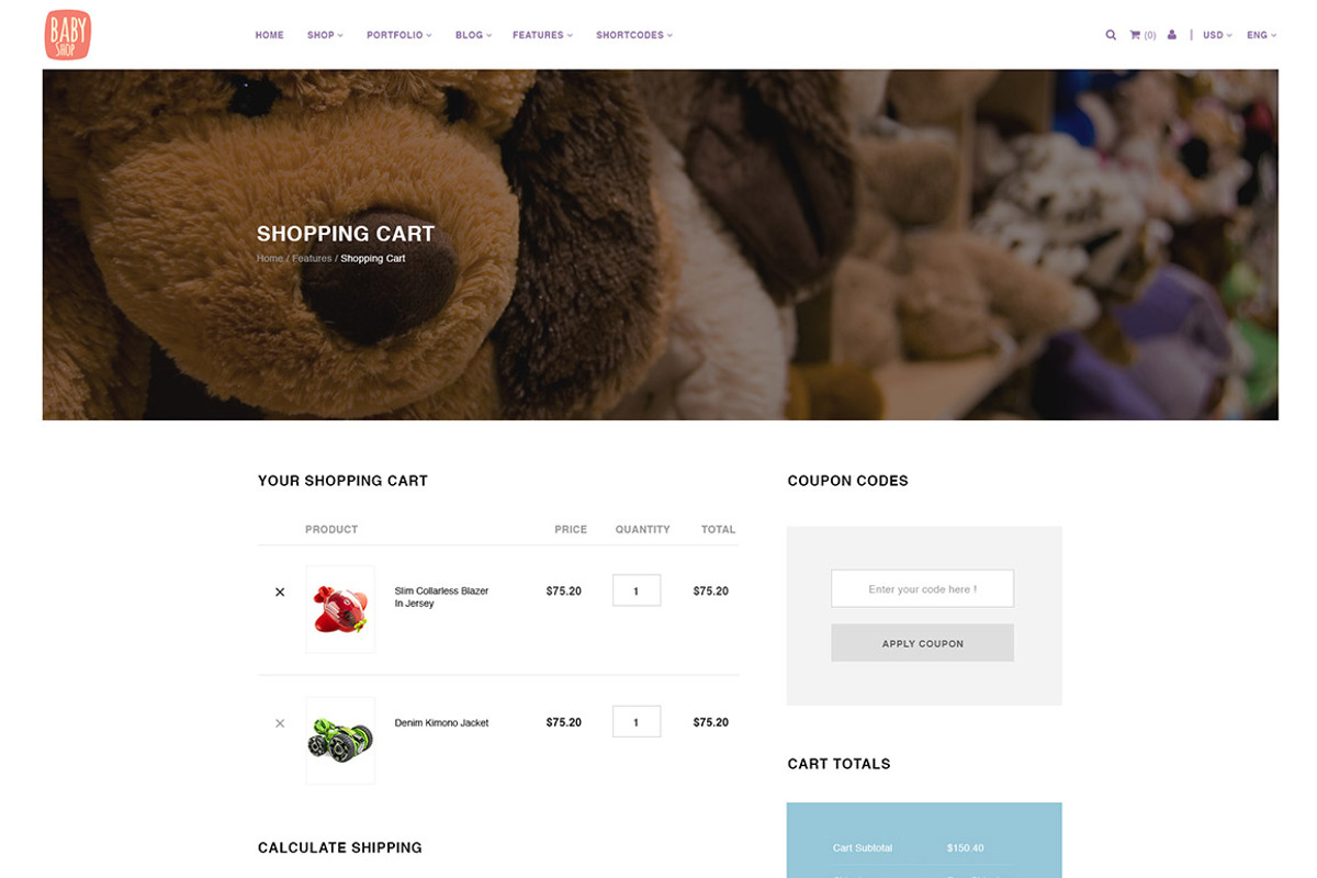 BabyShop - PSD Template for Baby, a Websites & App Template by Digipieces (Photo 5 of 15)