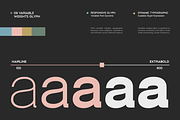 GC Fentura – Modern Structure Sans, a Sans Serif Font by Glyphonic (Thumbnail 5 of 15)