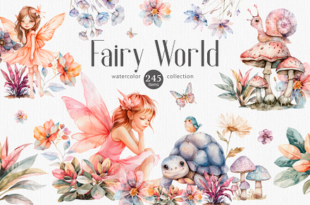 Fairy World. Nursery Art., a Decorative Illustration by Designwork