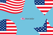 American Flag SVG, an Object Graphic by PolpoDesign (Thumbnail 5 of 5)