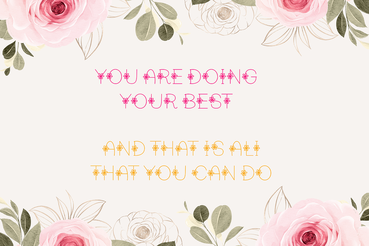 Daisy Font, a Script Font by Cutie_Kate_Studio (Photo 10 of 11)