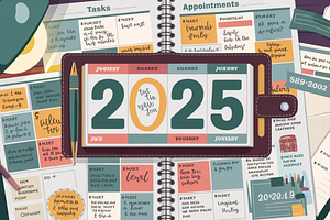 2025 Digital Planner Goodnotes Xodo