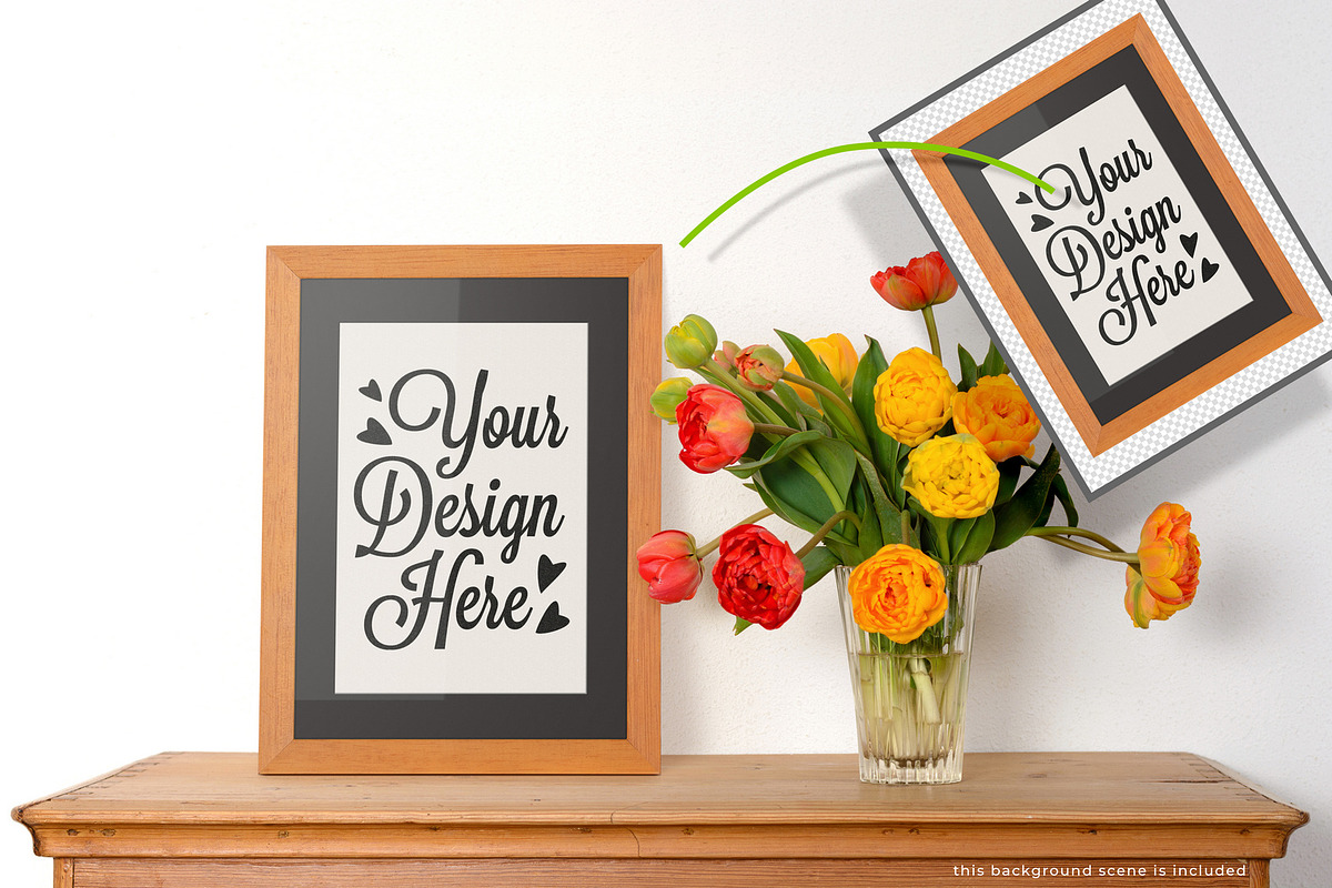 Frame Mockup | 7 PSD frames preview 5