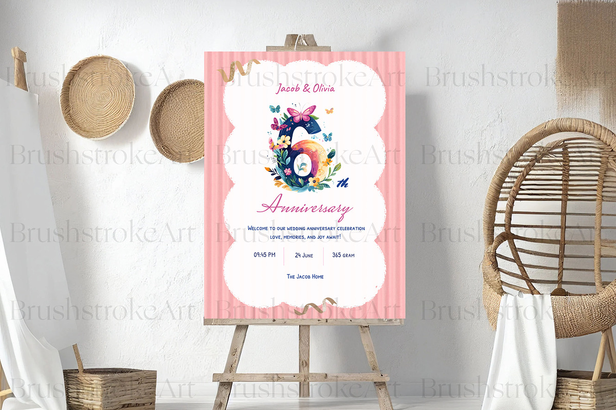 Numbers Clipart, Watercolor Numbers, an Education Illustration by BrushstrokeArtGB (Photo 7 of 9)