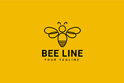 Minimalist Honeybee Logo Bundle, a Branding & Logo Template by Dyn Studio (Thumbnail 5 of 6)