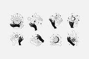 Celestial collection, a Decorative Illustration by Merfin (Thumbnail 6 of 14)