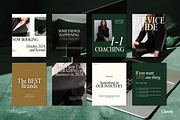 Luxury Instagram Posts - Canva, a Social Media Template by thebusinessoutfit (Thumbnail 6 of 17)