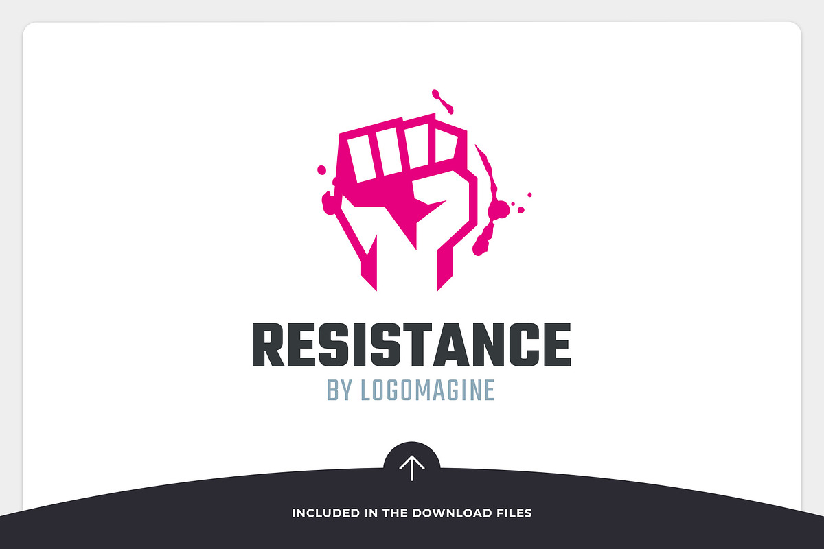Resistance Logo Template, a Branding & Logo Template by LOGOMAGINE (Photo 9 of 16)