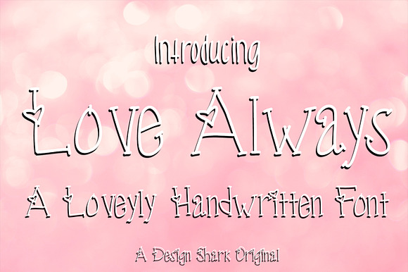 Love Always Handwritten Font preview 4