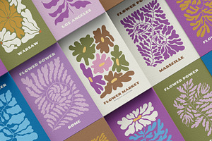 Floral Print Posters, an Object Graphic by DesignThatMatters