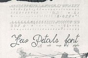 Few Petals. Dreamy Script Typeface, a Script Font by softulka (Thumbnail 6 of 7)
