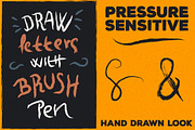120 Brush Pens for Adobe Illustrator, a Brush Add-On by Guerillacraft (Thumbnail 2 of 5)