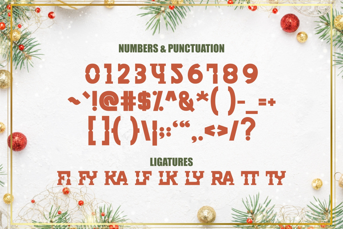 Holly Grace - Quirky Display Font, a Slab Serif Font by Pian45 Studio (Photo 4 of 8)