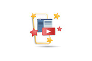 Blogger and Influencer 3D Icons Set, an Object Graphic by Aimagenarium@gmail.com (Thumbnail 13 of 21)