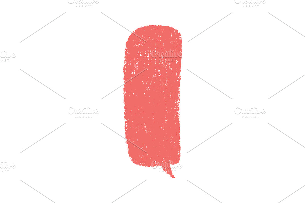 Crayon doodle speech bubble set, an Object Graphic by Elena Pimukova (Photo 10 of 15)