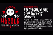 Horror, a Handwritten Font by La Boite Graphique (Thumbnail 2 of 5)