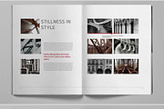 Minimal Lifestyle Brochure Template, a Brochure Template by Boris Cupac (Thumbnail 4 of 7)