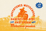 Vilanders - Vintage Stamp Font, a Script Font by Edignwn Type (Thumbnail 5 of 10)