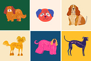 Hand drawn Dogs collection, an Animal Illustration by MoleskoStudio (Thumbnail 15 of 26)