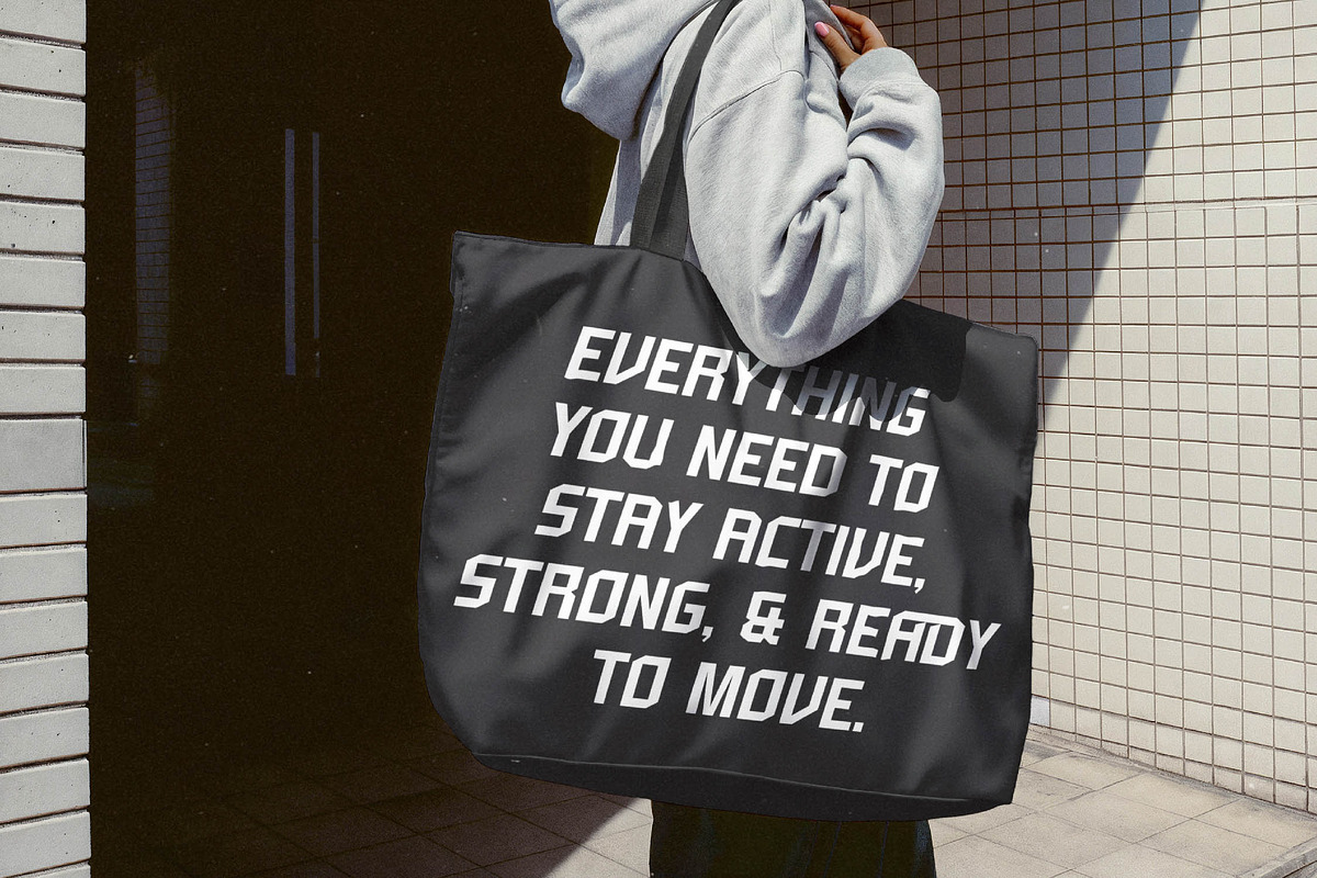 Menscity Futuristic Sporty Sans, a Sans Serif Font by timelesstype.co (Photo 4 of 20)