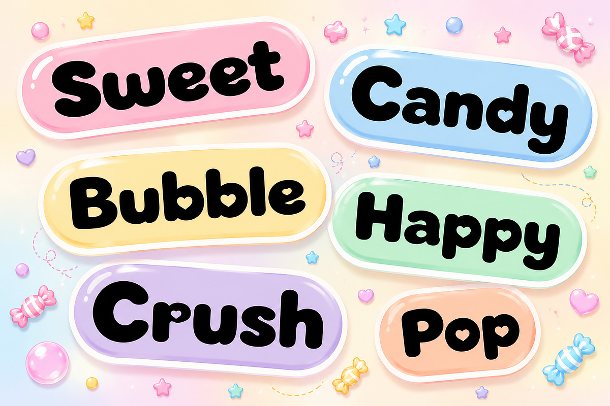 Bubble Crush, a Slab Serif Font by Wow Magic (Photo 3 of 3)