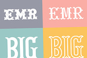 Monogram Font Bundle, a Handwritten Font by Mini_World (Thumbnail 2 of 4)
