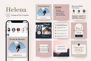 Helena - Instagram Post Template, a Social Media Template by MYDesign (Thumbnail 1 of 5)