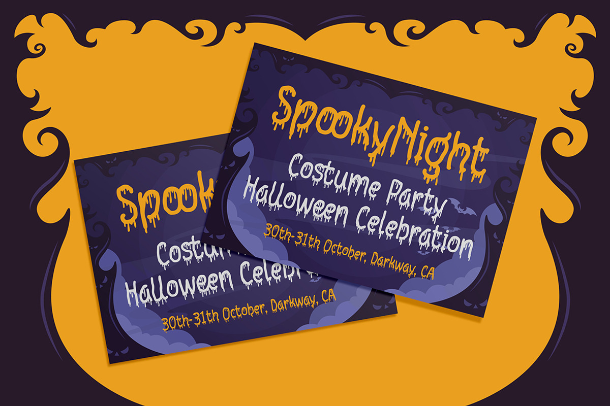 Bloodlust - Halloween Font, a Handwritten Font by Typefactoryco (Photo 6 of 8)