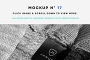25 Apparel Tag & Labels Logo Mockups, a Hoody Mockup by Asylab (Thumbnail 21 of 30)