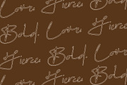 CS Sarah Dashed, a Script Font by Craft Supply Co. (Thumbnail 4 of 8)