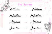 Bellasyet - Fancy Signature Font, a Script Font by Dhabee (Thumbnail 3 of 15)