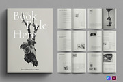 Book Title Layout Design Template, a Brochure Template by E-Type (Thumbnail 1 of 11)