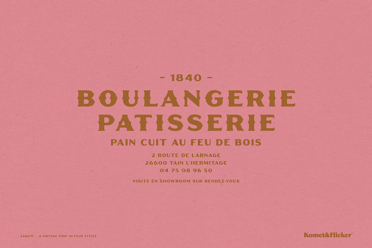 Sabato – Sans & Serif in Four Styles, a Serif Font by Komet & Flicker (Photo 11 of 13)