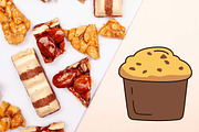 22 Tasty Food and Drink Beverage, a Food Illustration by jongcreative (Thumbnail 5 of 5)